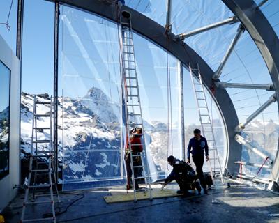 Gaislachkoglbahn - die Bergstation.