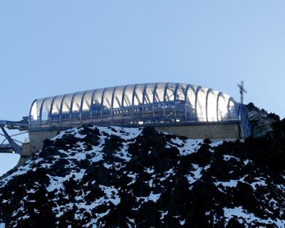 Gaislachkoglbahn - die Bergstation.