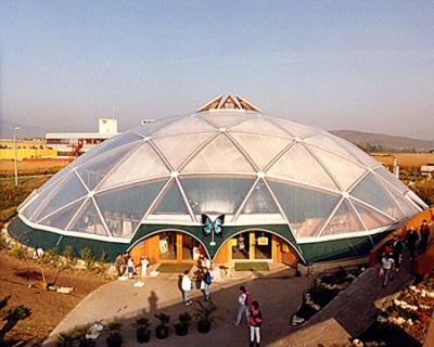 Tropical garden and butterfly house
